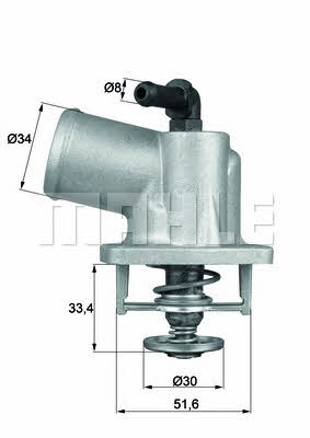 Купить Mahle/Behr TI 55 92D по низкой цене в Украине!