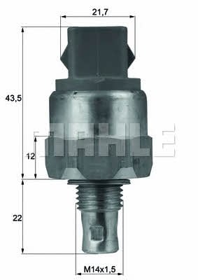 Mahle/Behr TSW 46 Датчик увімкнення вентилятора TSW46: Приваблива ціна - Купити в Україні на EXIST.UA!