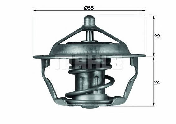 Купити Mahle/Behr TX 101 83D за низькою ціною в Україні!