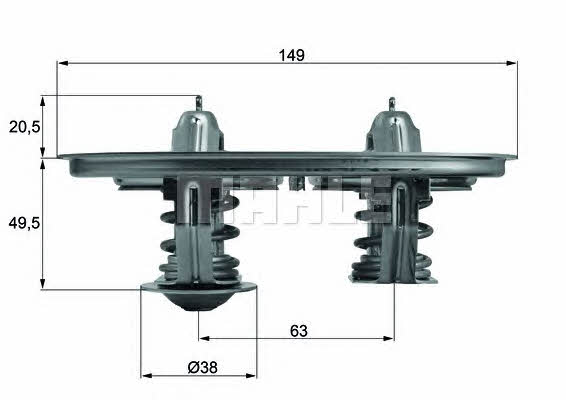 Купить Mahle/Behr TX 105 по низкой цене в Украине!