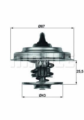 Термостат Mahle/Behr TX 18 83D