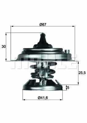 Купить Mahle/Behr TX 29 75D по низкой цене в Украине!