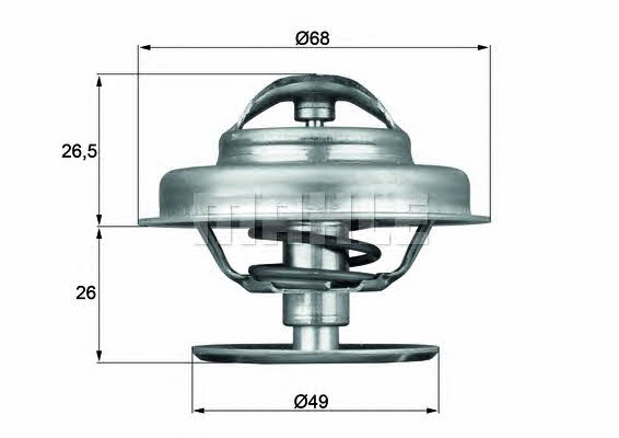 Купить Mahle/Behr TX 62 89 по низкой цене в Украине!