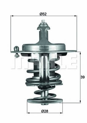 Купить Mahle/Behr TX 71 82D по низкой цене в Украине!