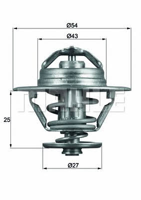 Купить Mahle/Behr TX 93 83D по низкой цене в Украине!