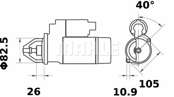 Купить Mahle Original MS 68 по низкой цене в Украине!