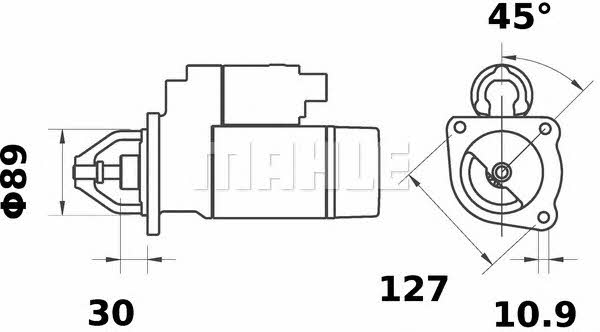 Купити Mahle Original MS 138 за низькою ціною в Україні!