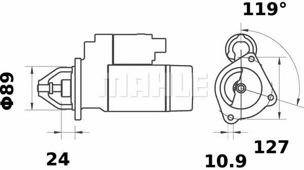 Купить Mahle Original MS 5 по низкой цене в Украине!