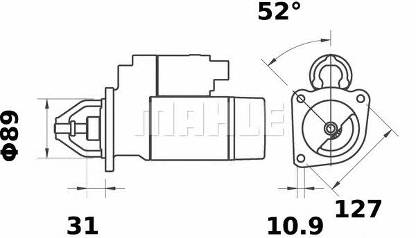 Купить Mahle Original MS 69 по низкой цене в Украине!
