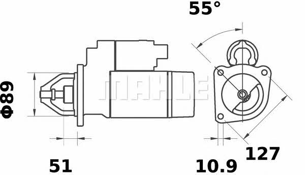 Купить Mahle Original MS 94 по низкой цене в Украине!