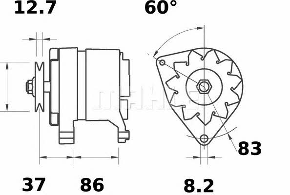 Купить Mahle Original MG 110 по низкой цене в Украине!