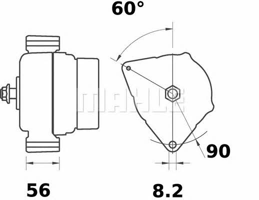 Купити Mahle Original MG 337 за низькою ціною в Україні!