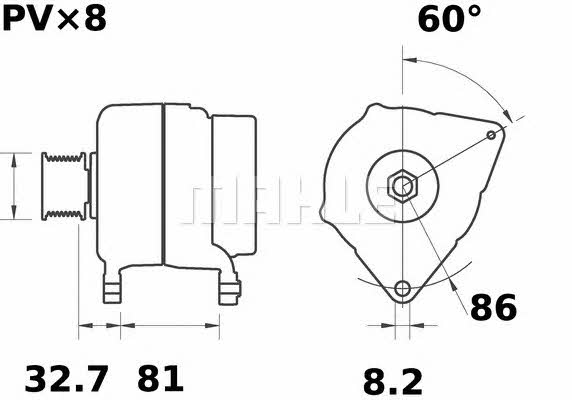 Купить Mahle Original MG 246 по низкой цене в Украине!
