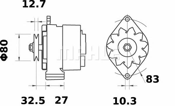 Купить Mahle Original MG 272 по низкой цене в Украине!