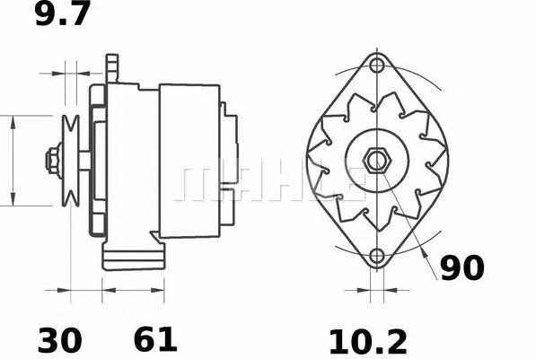 Купить Mahle Original MG 400 по низкой цене в Украине!