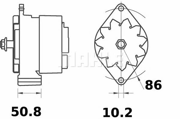 Купить Mahle Original MG 279 по низкой цене в Украине!