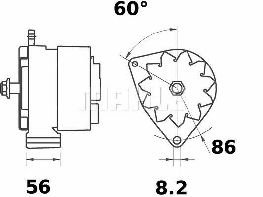 Купить Mahle Original MG 209 по низкой цене в Украине!