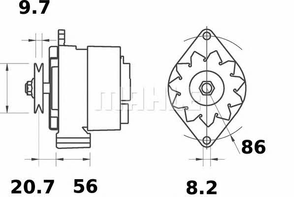 Купить Mahle Original MG 396 по низкой цене в Украине!