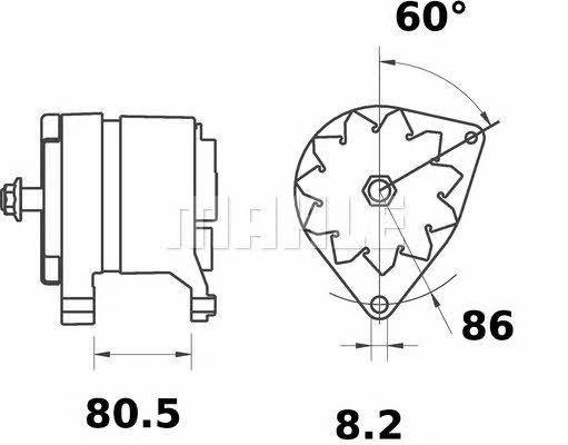 Купить Mahle Original MG 216 по низкой цене в Украине!