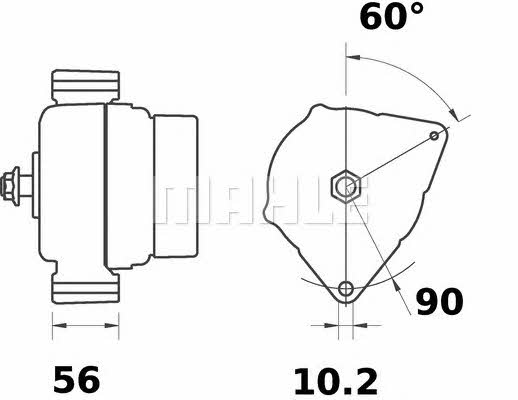 Купити Mahle Original MG 162 за низькою ціною в Україні!
