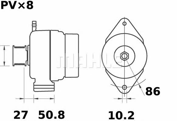 Купить Mahle Original MG 414 по низкой цене в Украине!