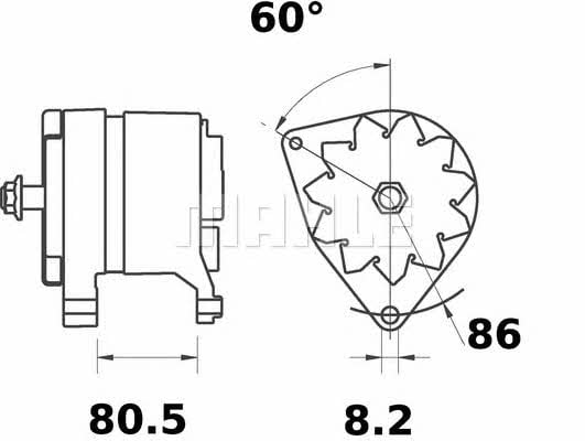 Купить Mahle Original MG 212 по низкой цене в Украине!