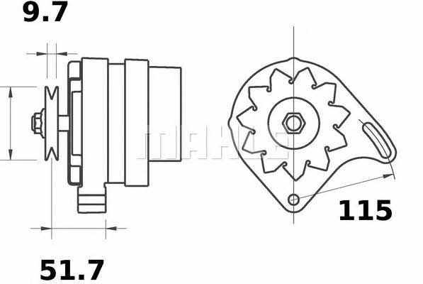 Купити Mahle Original MG 432 за низькою ціною в Україні!