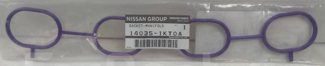 Nissan 14035-1KT0A Прокладка впускного колектора 140351KT0A: Купити в Україні - Добра ціна на EXIST.UA!