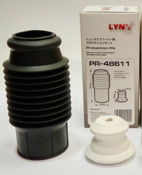 LYNXauto PR-48611 Пильник і відбійник на 1 амортизатор PR48611: Купити в Україні - Добра ціна на EXIST.UA!