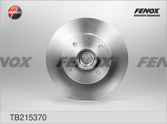 Fenox TB215370 Диск гальмівний TB215370: Купити в Україні - Добра ціна на EXIST.UA!