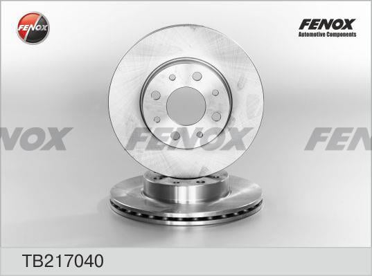 Fenox TB217040 Диск гальмівний передній вентильований TB217040: Купити в Україні - Добра ціна на EXIST.UA!