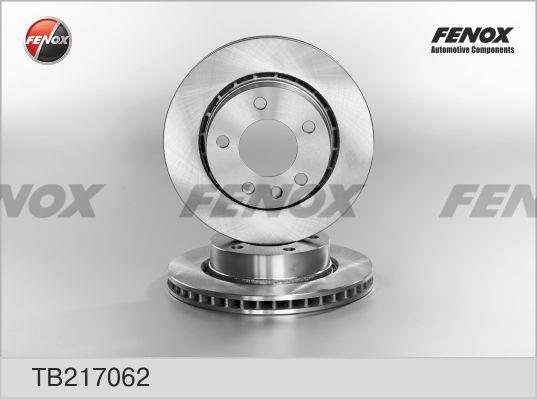 Fenox TB217062 Диск гальмівний передній вентильований TB217062: Приваблива ціна - Купити в Україні на EXIST.UA!