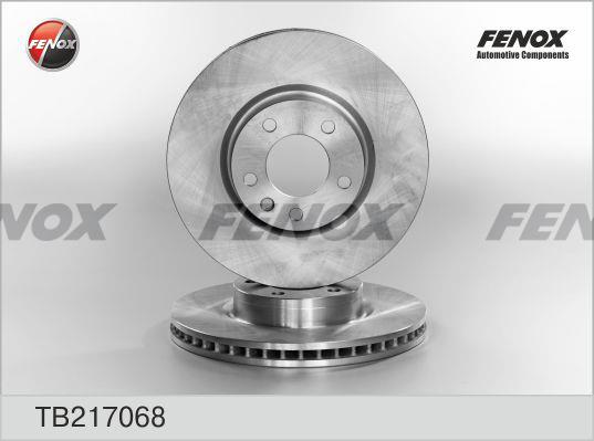 Fenox TB217068 Диск гальмівний передній вентильований TB217068: Купити в Україні - Добра ціна на EXIST.UA!