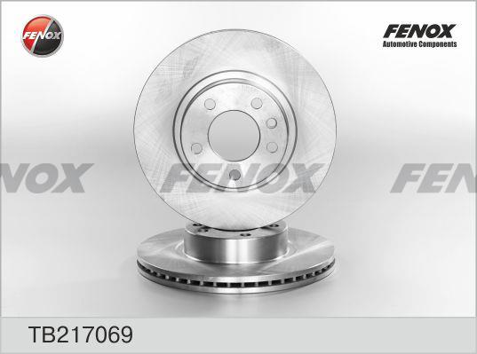 Fenox TB217069 Диск гальмівний передній вентильований TB217069: Купити в Україні - Добра ціна на EXIST.UA!