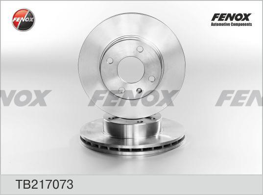 Fenox TB217073 Диск гальмівний передній вентильований TB217073: Купити в Україні - Добра ціна на EXIST.UA!