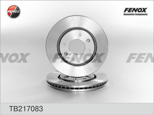 Fenox TB217083 Диск гальмівний передній вентильований TB217083: Купити в Україні - Добра ціна на EXIST.UA!