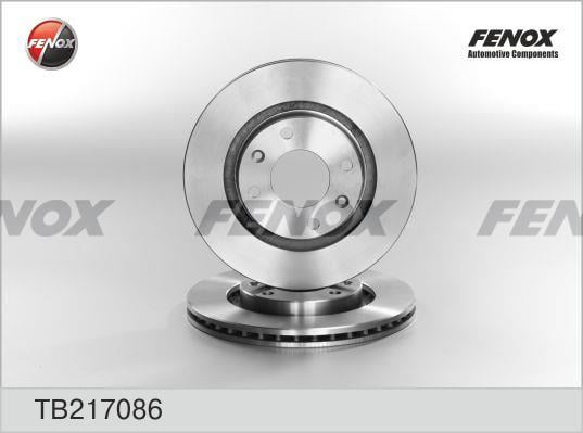 Fenox TB217086 Диск гальмівний передній вентильований TB217086: Купити в Україні - Добра ціна на EXIST.UA!