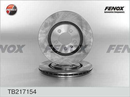 Fenox TB217154 Диск гальмівний передній вентильований TB217154: Купити в Україні - Добра ціна на EXIST.UA!