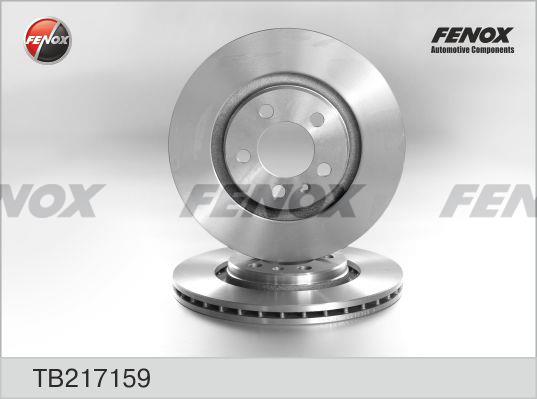 Fenox TB217159 Диск гальмівний передній вентильований TB217159: Купити в Україні - Добра ціна на EXIST.UA!