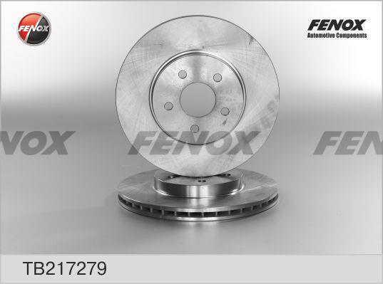Fenox TB217279 Диск гальмівний передній вентильований TB217279: Купити в Україні - Добра ціна на EXIST.UA!