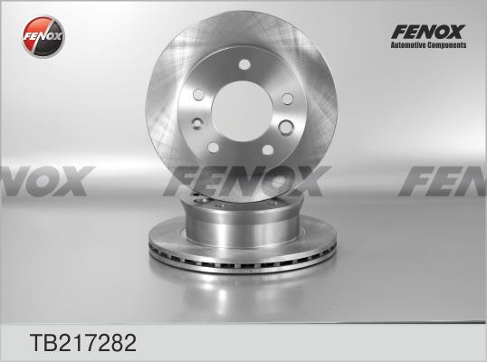 Fenox TB217282 Диск гальмівний передній вентильований TB217282: Купити в Україні - Добра ціна на EXIST.UA!