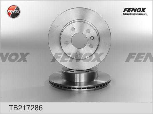 Fenox TB217286 Диск гальмівний передній вентильований TB217286: Купити в Україні - Добра ціна на EXIST.UA!