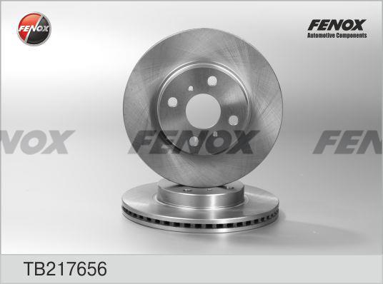 Fenox TB217656 Диск гальмівний передній вентильований TB217656: Купити в Україні - Добра ціна на EXIST.UA!