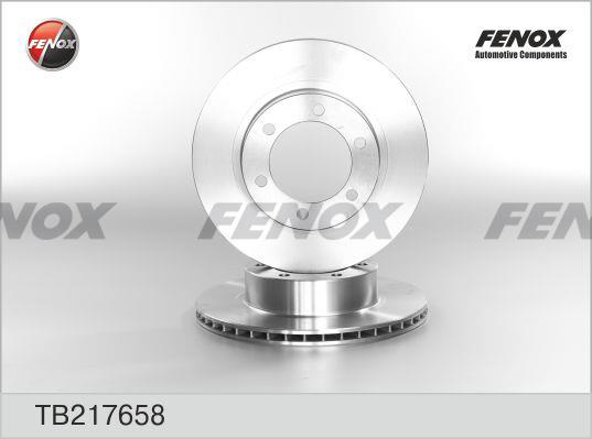 Fenox TB217658 Диск гальмівний передній вентильований TB217658: Приваблива ціна - Купити в Україні на EXIST.UA!
