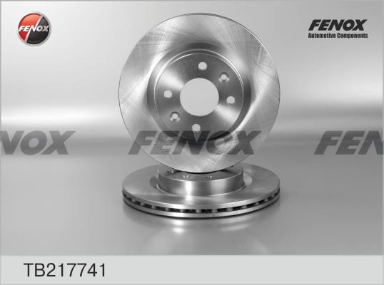 Fenox TB217741 Диск гальмівний передній вентильований TB217741: Приваблива ціна - Купити в Україні на EXIST.UA!