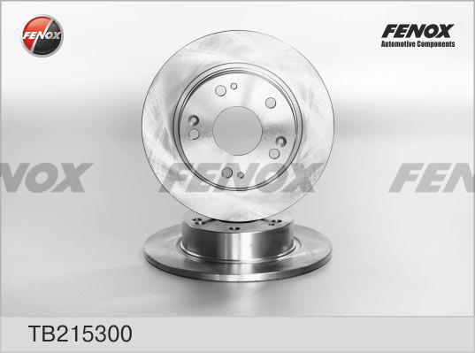 Fenox TB215300 Диск гальмівний TB215300: Купити в Україні - Добра ціна на EXIST.UA!