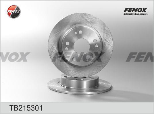 Fenox TB215301 Диск гальмівний TB215301: Купити в Україні - Добра ціна на EXIST.UA!