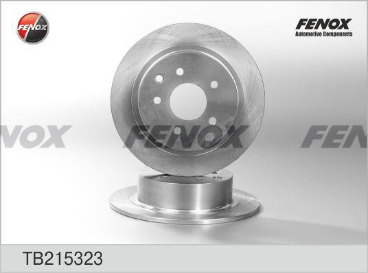 Fenox TB215323 Диск гальмівний TB215323: Купити в Україні - Добра ціна на EXIST.UA!