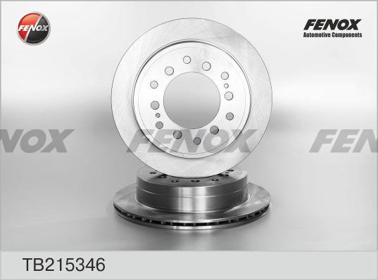 Fenox TB215346 Диск гальмівний задній вентильований TB215346: Купити в Україні - Добра ціна на EXIST.UA!