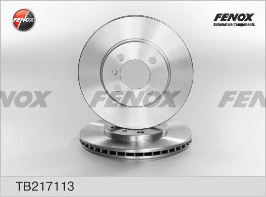Fenox TB217113 Диск гальмівний передній вентильований TB217113: Купити в Україні - Добра ціна на EXIST.UA!